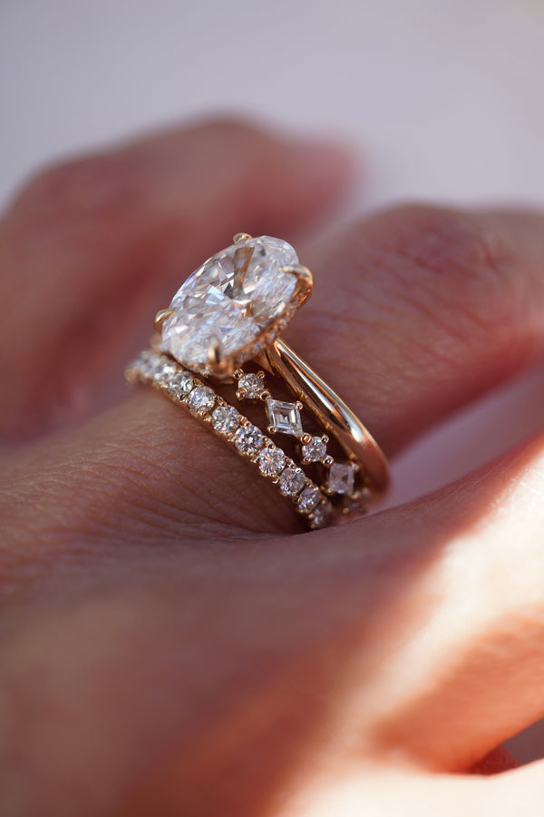 Lab Grown Twilight Band