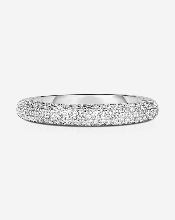 Petite Pavé Diamond Cloud Ring