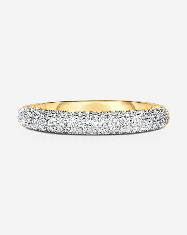 Petite Pavé Diamond Cloud Ring