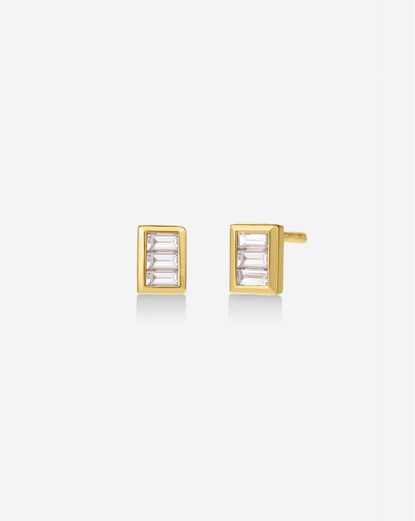 Baguette Studs