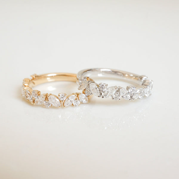 Multi-Shape Diamond Band